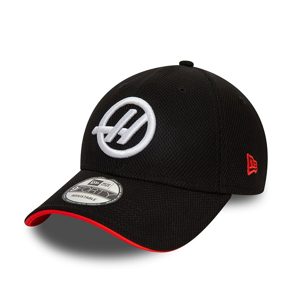 Haas Racing F1 New Era 9Forty 2024 Team Black Baseball Hat - Adult/Kid