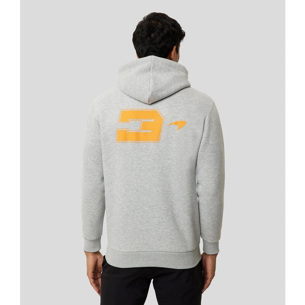 McLaren F1 Men's Daniel Ricciardo USA Austin GP Hoodie Hoodies Light Gray