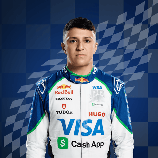 2025 Isack Hadjar F1 Visa Cash App Racing Bulls CMC Motorsports