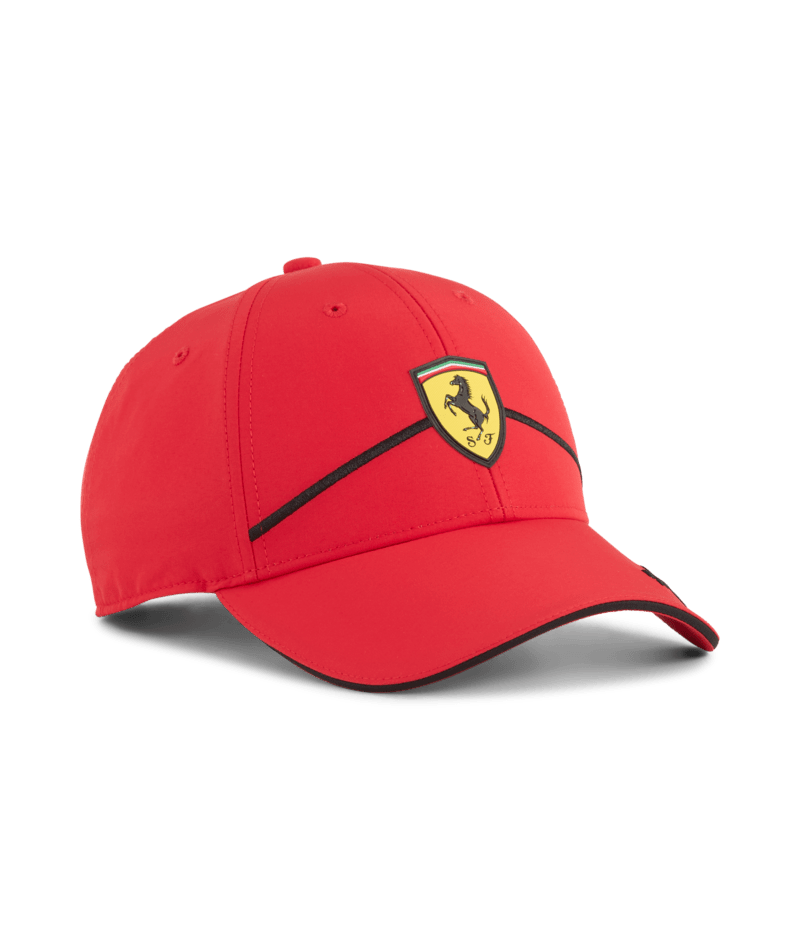 Scuderia Ferrari F1 Puma Race Baseball Hat-Black/Red/White/Yellow Hats Scuderia Ferrari Red 