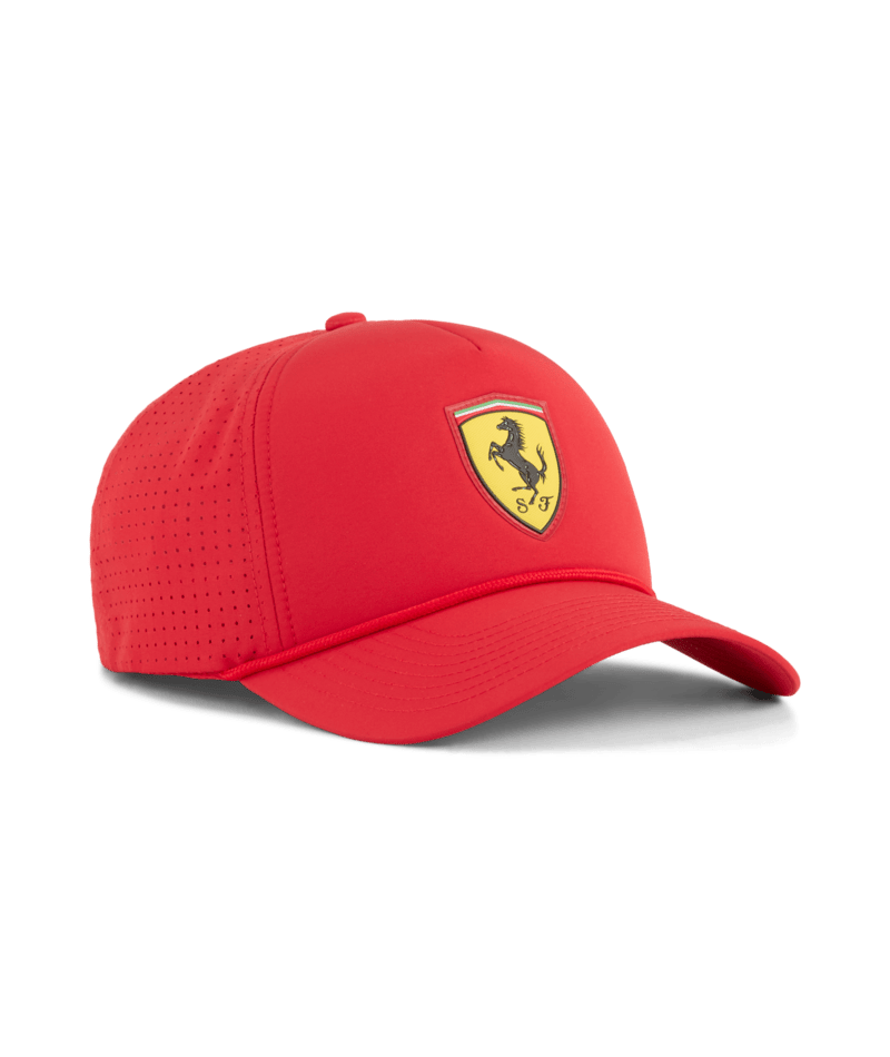 Scuderia Ferrari F1 Puma Race Trucker Hat - Black/Red/White Hats Scuderia Ferrari Red 