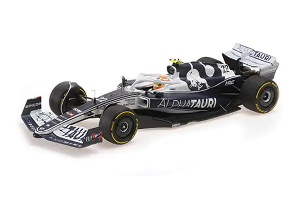 Scuderia AlphaTauri Honda F1 Yuki Tsunoda #22 AT03 Bahrain GP 1:18