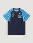 Williams Racing F1 2023 Kids Team Training Jersey - Youth Blue T-shirts Williams Racing 