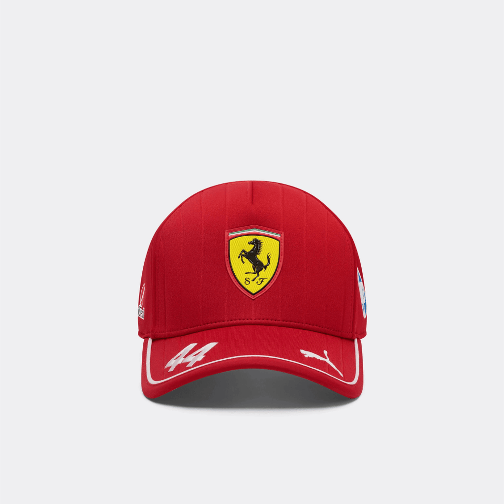 Scuderia Ferrari F1 2025 Lewis Hamilton Team Driver Red Hat - Cherry Red Hats Scuderia Ferrari 