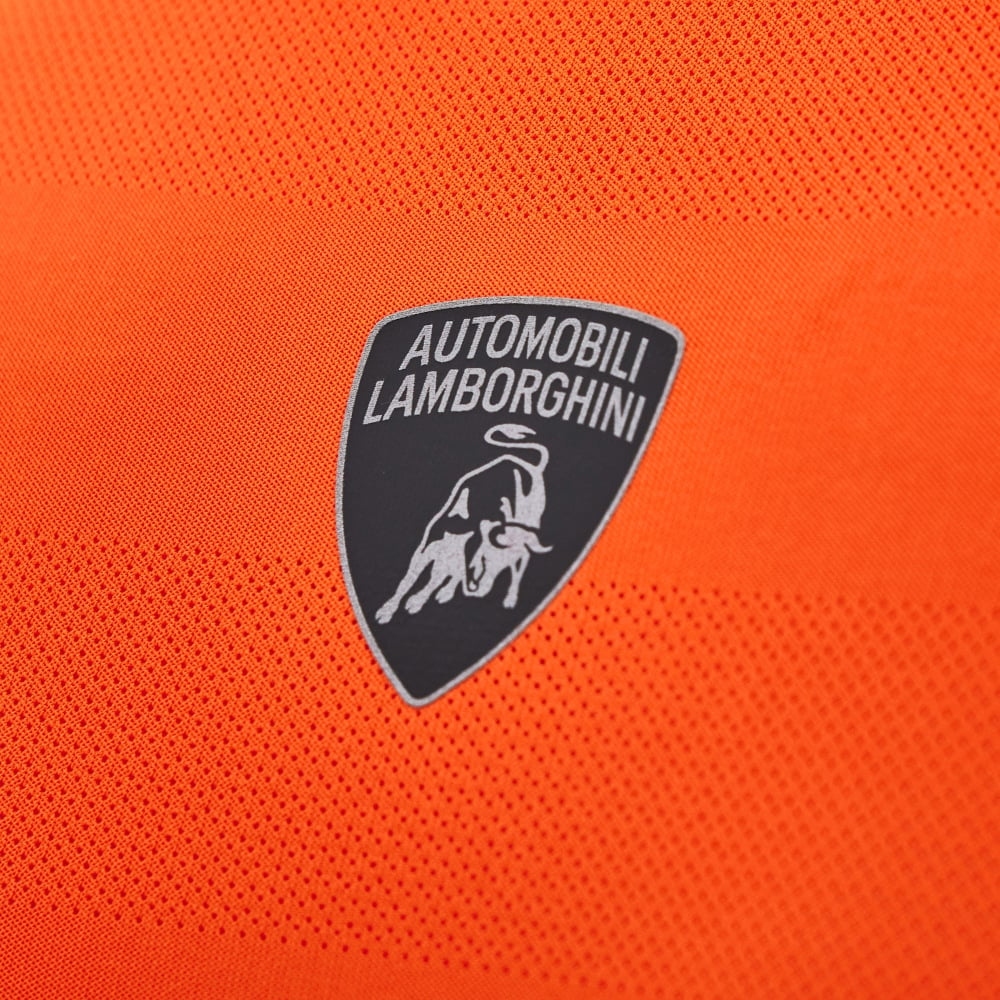 Automobili Lamborghini Men's Activewear Tank Top - Orange Tank Tops Automobili Lamborghini 