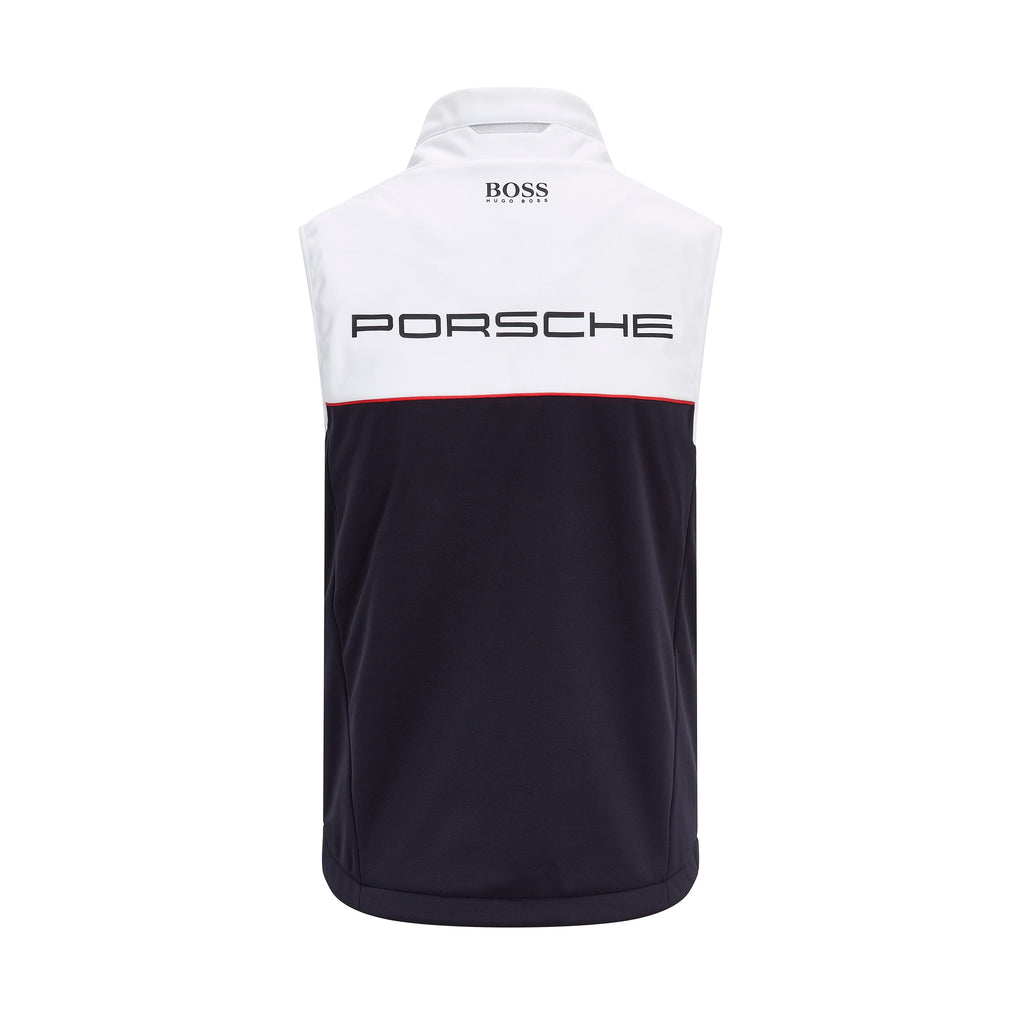 Porsche Motorsport Team Vest- Black Vest Porsche 