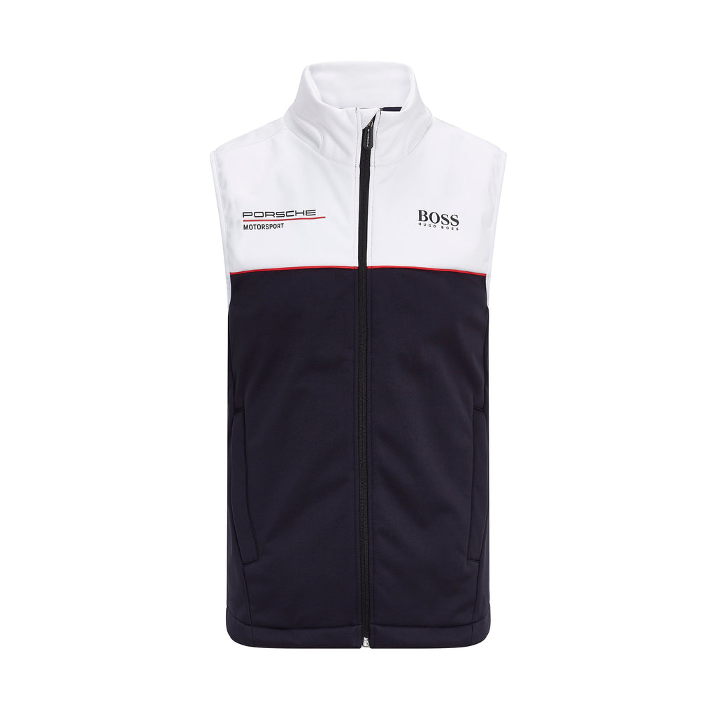 Porsche Motorsport Team Vest- Black Vest Porsche 