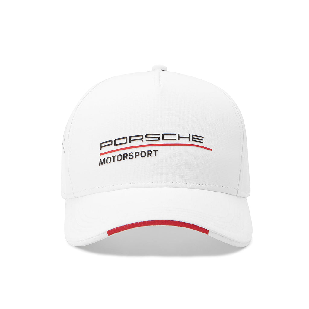 Porsche Motorsport Fanwear Hat - Black/White/Red Hats Porsche 