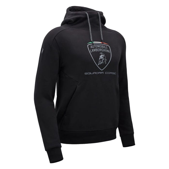 Automobili Lamborghini SC63 Hypercar Men's Pullover Hoodie - Black Hoodies Automobili Lamborghini 