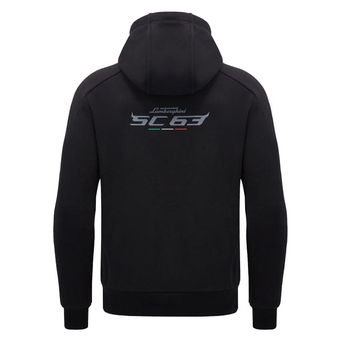 Automobili Lamborghini SC63 Hypercar Men's Pullover Hoodie - Black Hoodies Automobili Lamborghini 