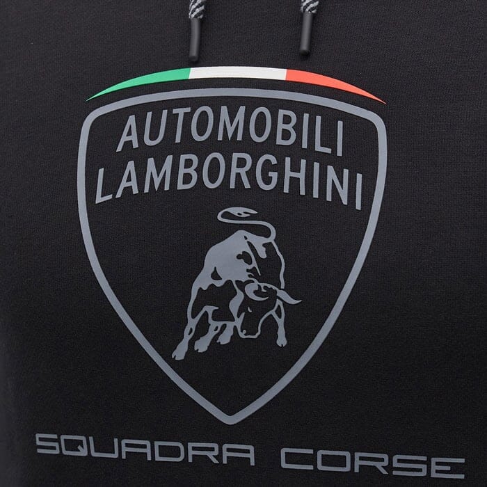 Automobili Lamborghini SC63 Hypercar Men's Pullover Hoodie - Black Hoodies Automobili Lamborghini 