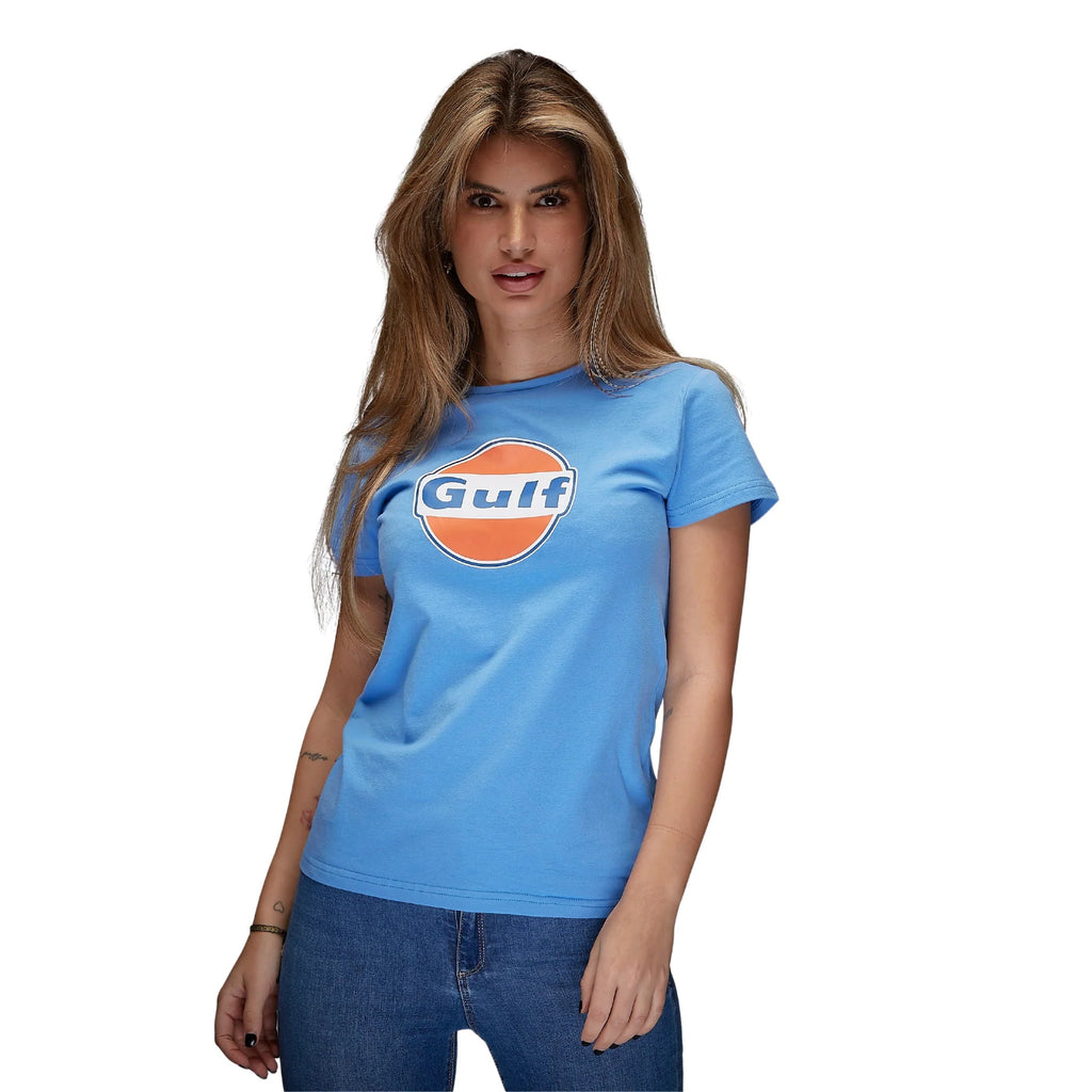 GrandPrix Originals Women's Gulf Classic T-Shirt - Blue T-shirts GrandPrix Originals USA 