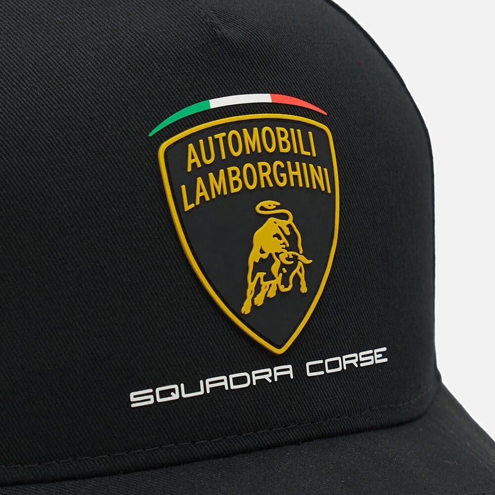 Automobili Lamborghini Squadra Corse Team Hat - Black Hats Automobili Lamborghini 