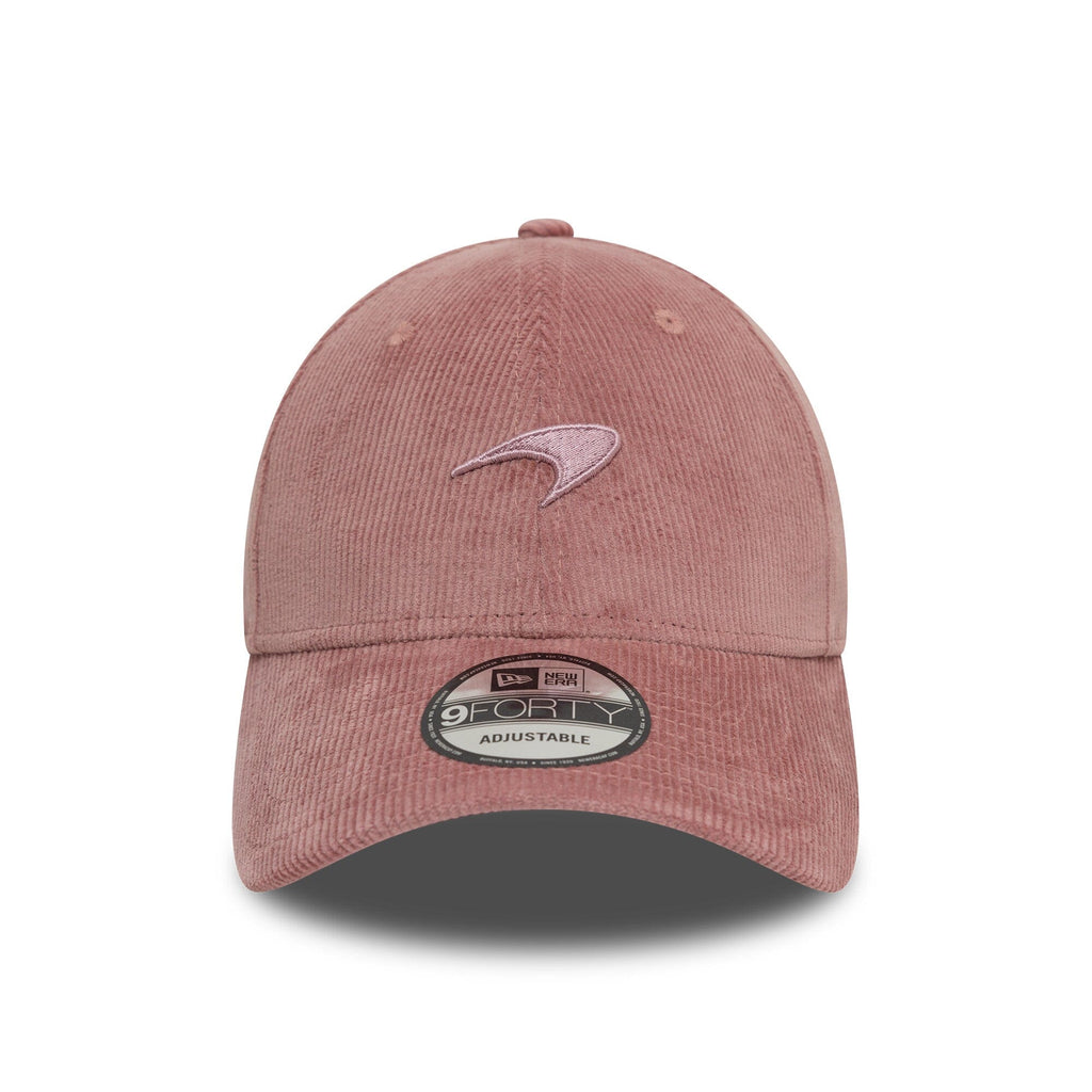 McLaren Racing New Era 9Forty Corduroy Hat - Pink Hats McLaren 