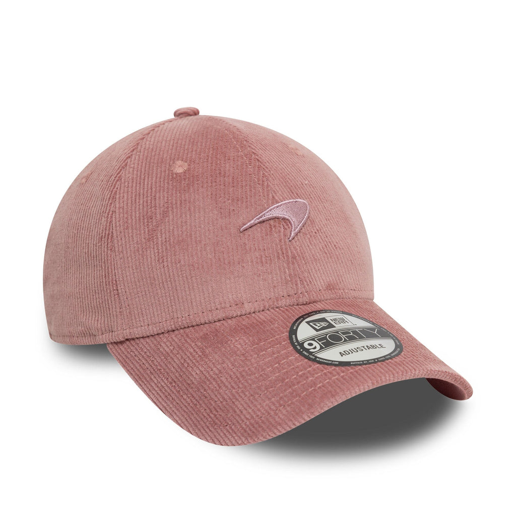 McLaren Racing New Era 9Forty Corduroy Hat - Pink Hats McLaren 