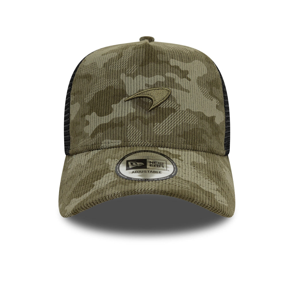 McLaren Racing New Era 9Forty Camo Corduroy EF Trucker Hat Hats McLaren-Castore 