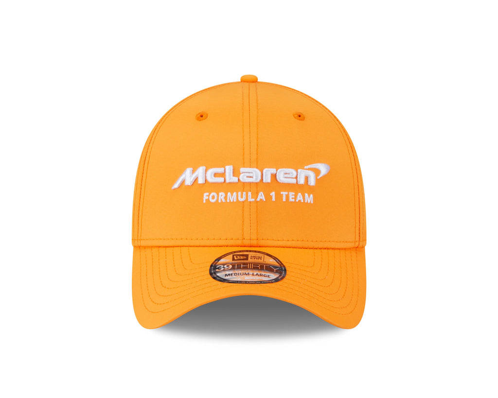 McLaren Racing New Era 39thirty Performance Fitted Hat - Papaya Hats McLaren 