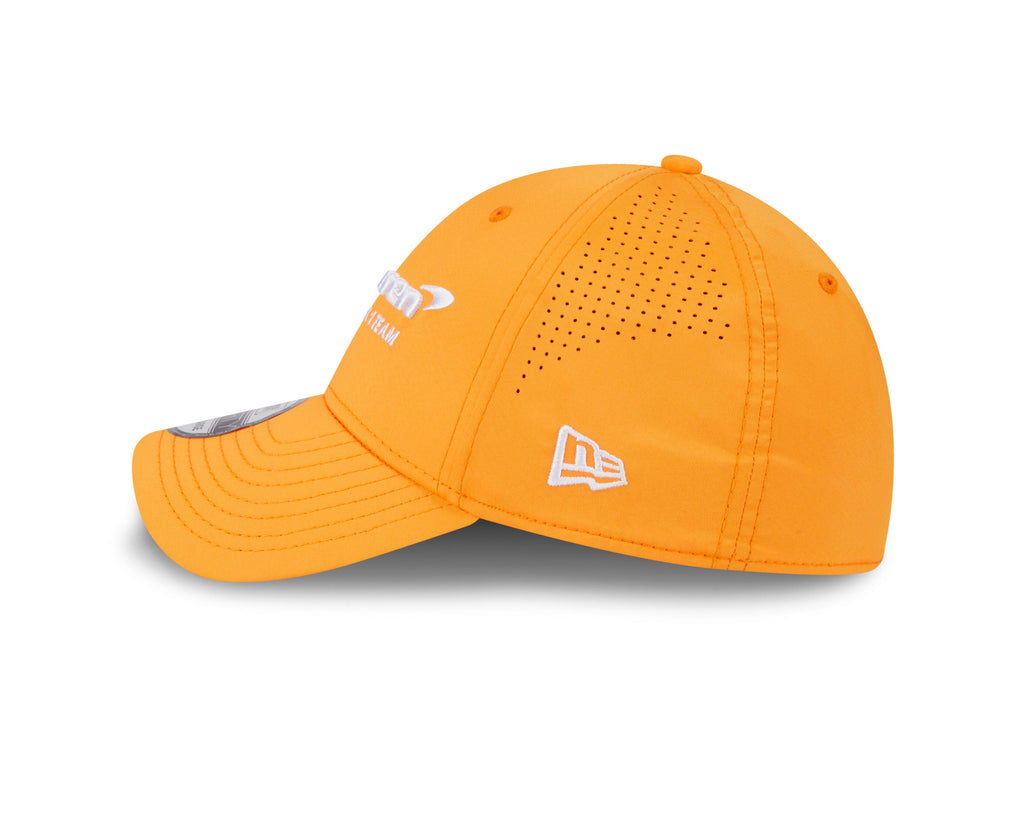 McLaren Racing New Era 39thirty Performance Fitted Hat - Papaya Hats McLaren 