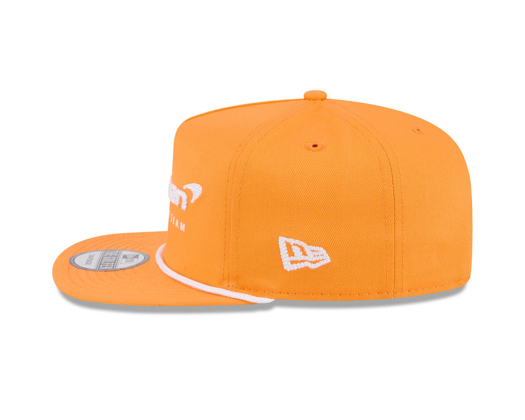 McLaren Racing New Era Golfer Team Text Hat - Papaya Hats McLaren 