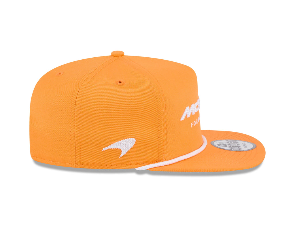 McLaren Racing New Era Golfer Team Text Hat - Papaya Hats McLaren 