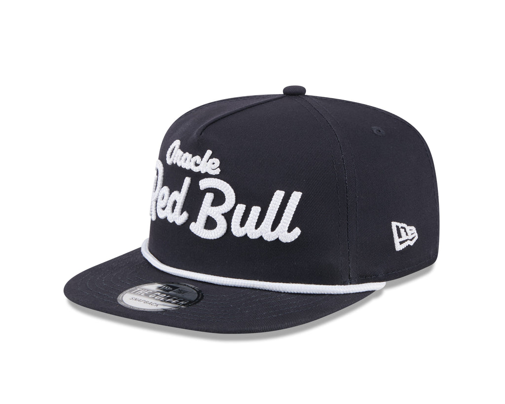 Red Bull Racing F1 New Era Golfer Team Text Hat - Navy Hats Red Bull Racing 