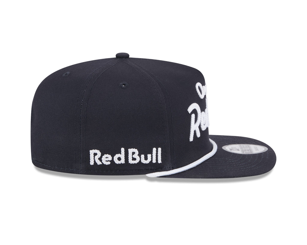 Red Bull Racing F1 New Era Golfer Team Text Hat - Navy Hats Red Bull Racing 