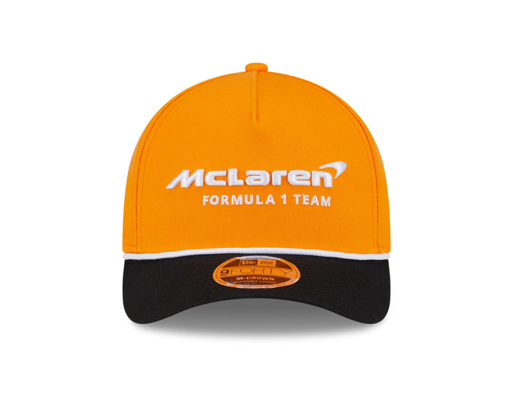 McLaren Racing F1 New Era 9Forty M-Crown Two-Tone Hat - Papaya Hats McLaren 