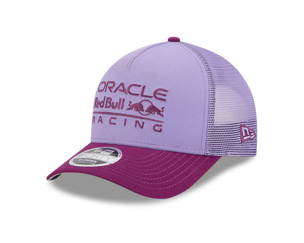 Red Bull Racing F1 New Era 9Forty 2T Color Trucker Hat - Navy/Purple/Green Hats Red Bull Racing Purple 