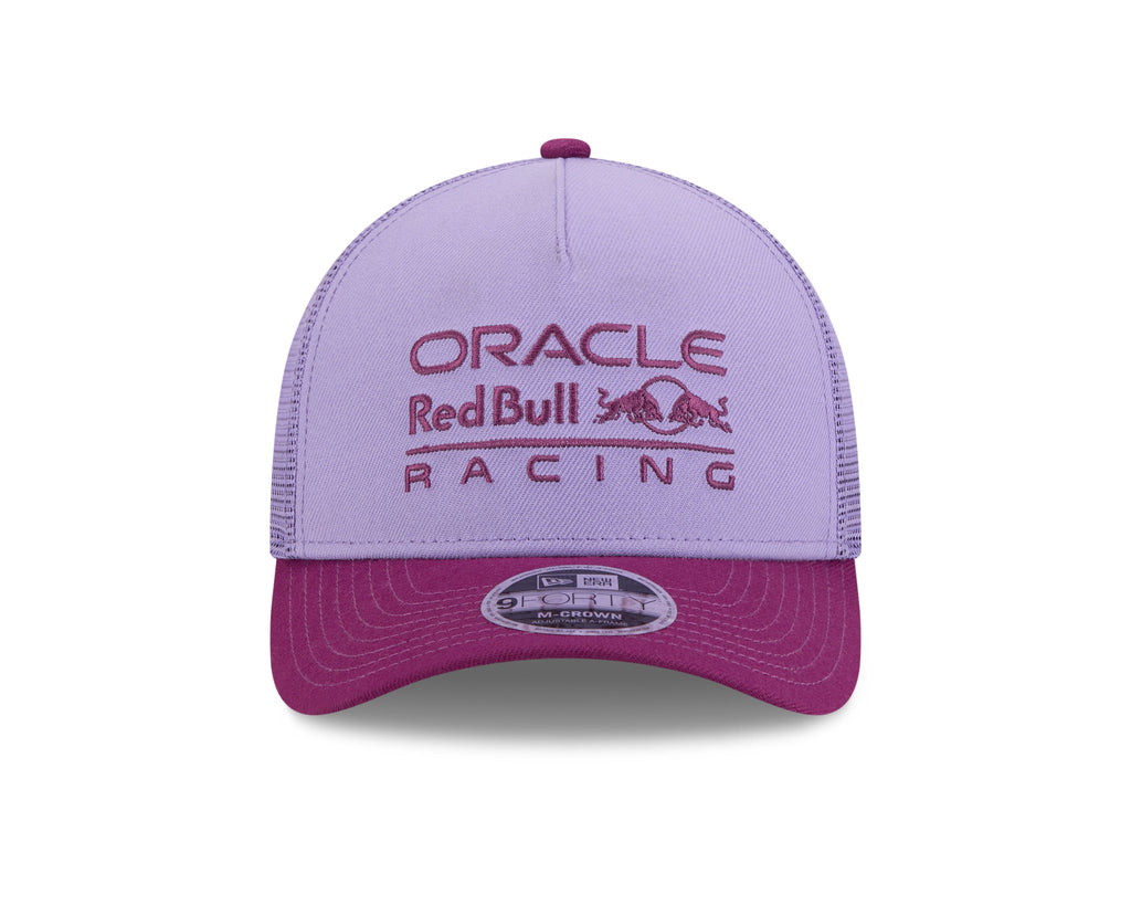 Red Bull Racing F1 New Era 9Forty 2T Color Trucker Hat - Navy/Purple/Green Hats Red Bull Racing 