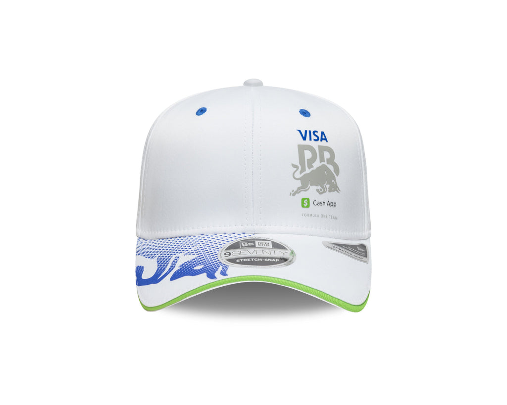 Visa Cash App RB F1 2025 New Era 9Seventy Team Hat - White Hats Visa Cash App RB 