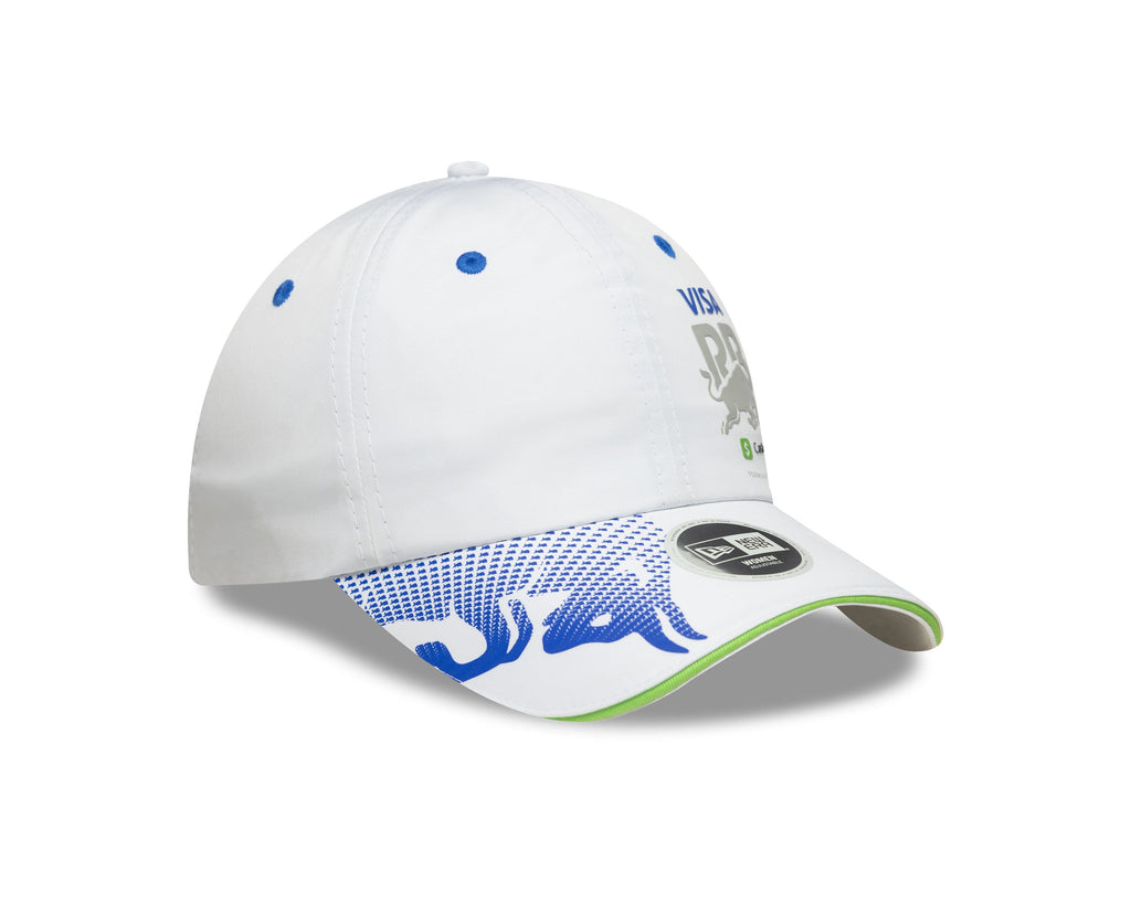 Visa Cash App RB F1 2025 New Era Women's Team Open Back Hat - White Hats Visa Cash App RB 