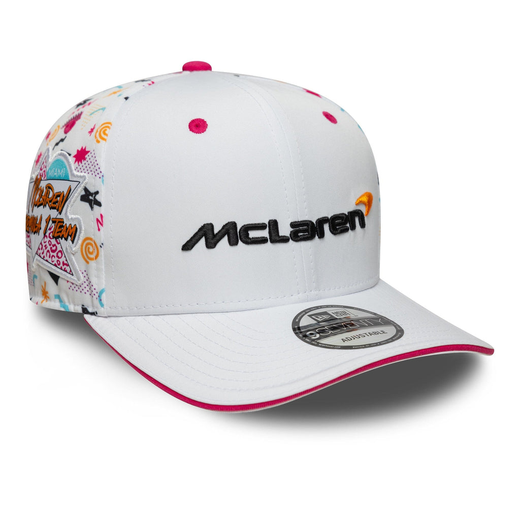 McLaren Racing F1 New Era 9Seventy Special Edition Miami GP Hat - White Hats McLaren 