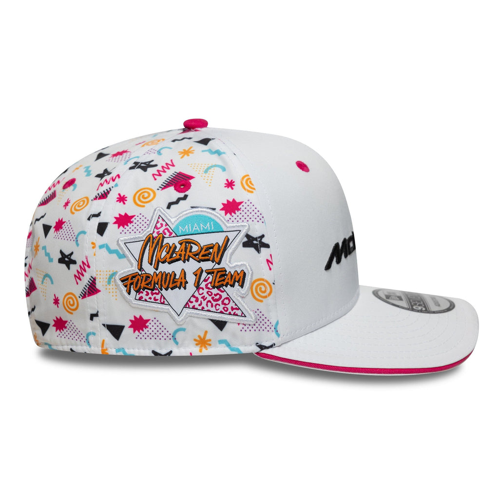 McLaren Racing F1 New Era 9Seventy Special Edition Miami GP Hat - White Hats McLaren 