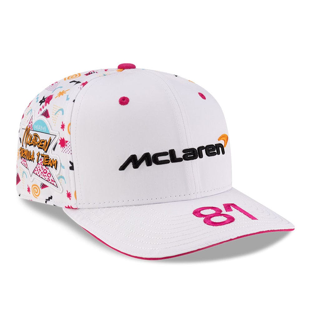 McLaren Racing F1 New Era 9Seventy Special Edition Miami GP Oscar Piastri Hat - White Hats McLaren 