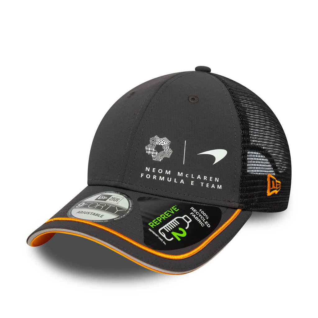 McLaren Formula E Team New Era 9Forty Hat - Anthracite Hats McLaren Formula E 