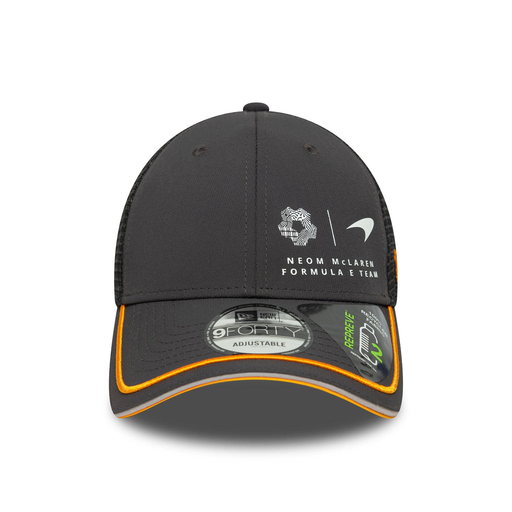 McLaren Formula E Team New Era 9Forty Hat - Anthracite Hats McLaren Formula E 