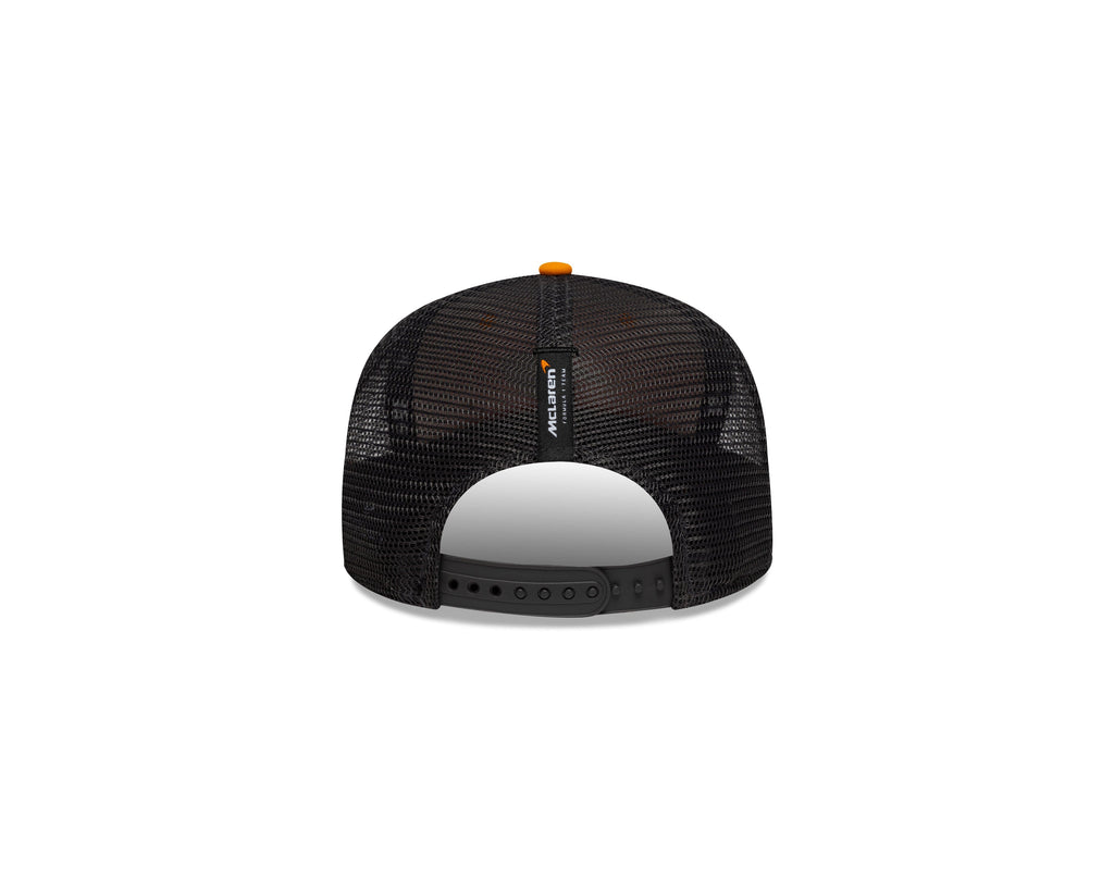 McLaren Racing F1 New Era 9Seventy 2025 Kids Lando Norris Team Flat Brim Hat - Youth Papaya Hats McLaren 