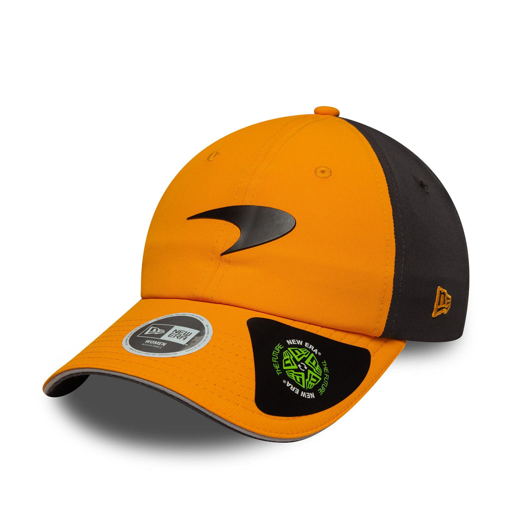 McLaren Racing F1 New Era Women's 2025 Team Open Back Hat - Papaya Hats McLaren 