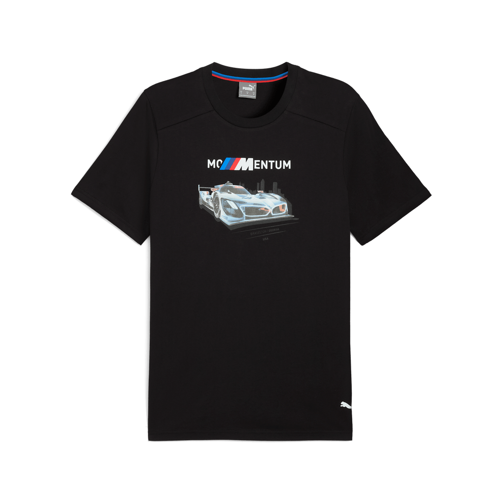 BMW Motorsports Men's Momentum Graphic T-Shirt- Black T-shirts BMW Motorsports 