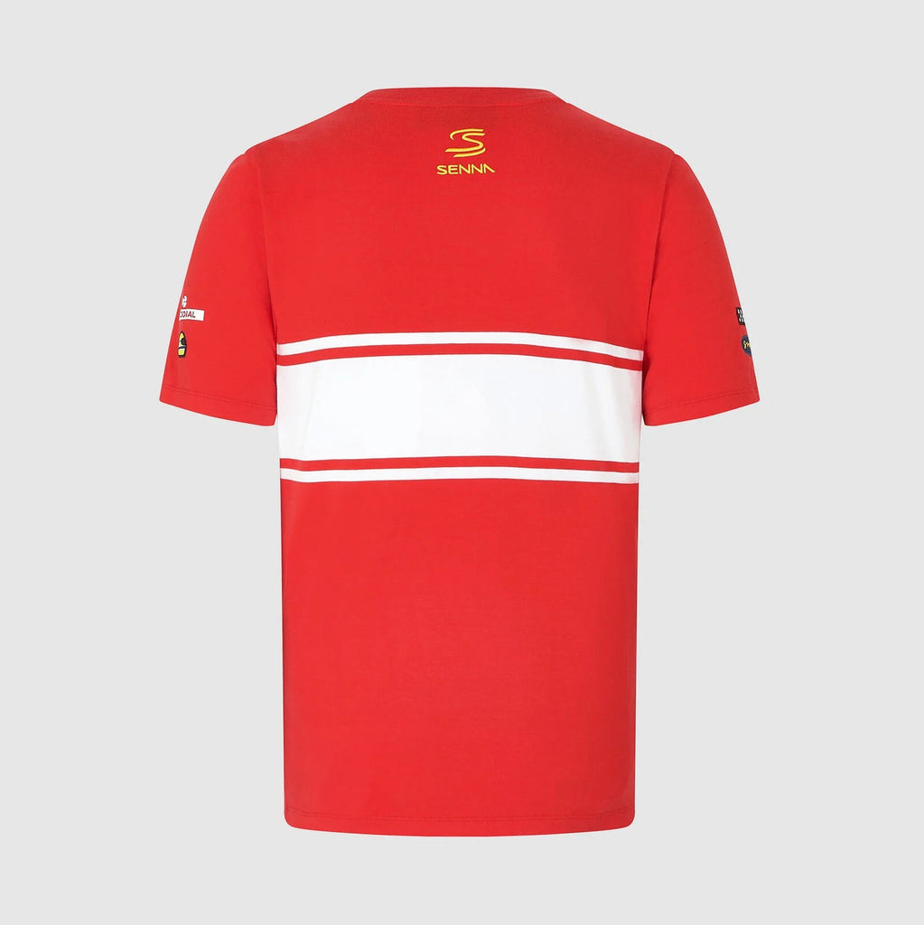 Ayrton Senna Men's Legacy T-Shirt - Red T-shirts Ayrton Senna 