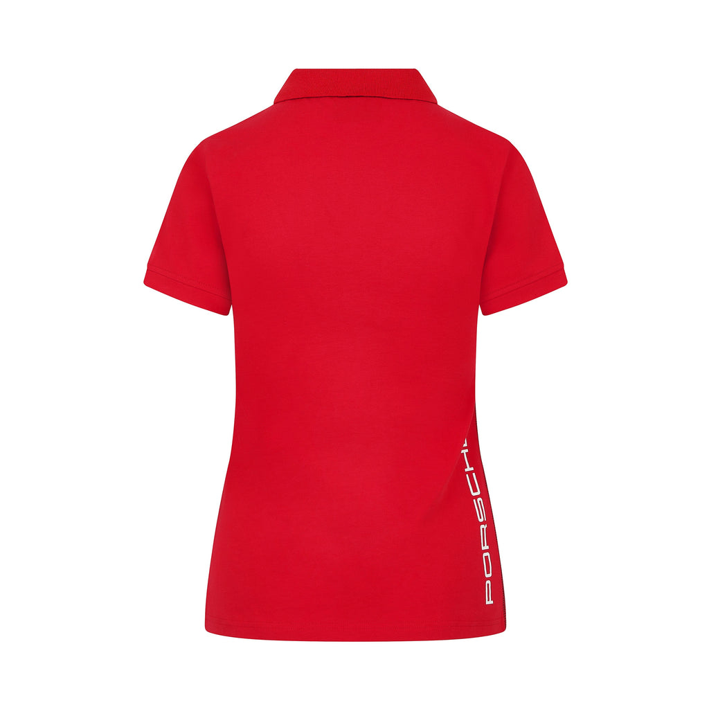 Porsche Motorsport Women's Fanwear Polo - Red Polos Porsche 