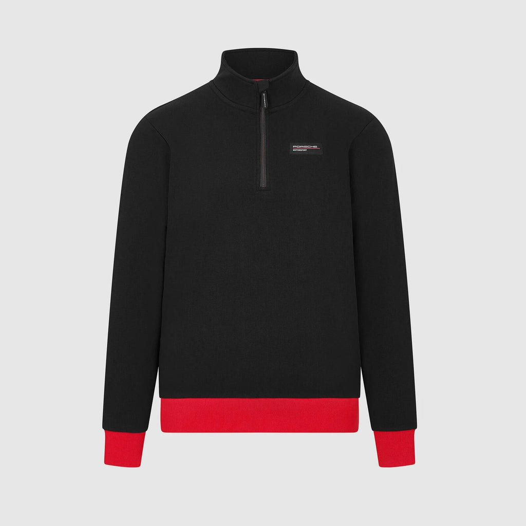 Porsche Motorsport 1/4 Zip Sweater - Black Sweaters Porsche 