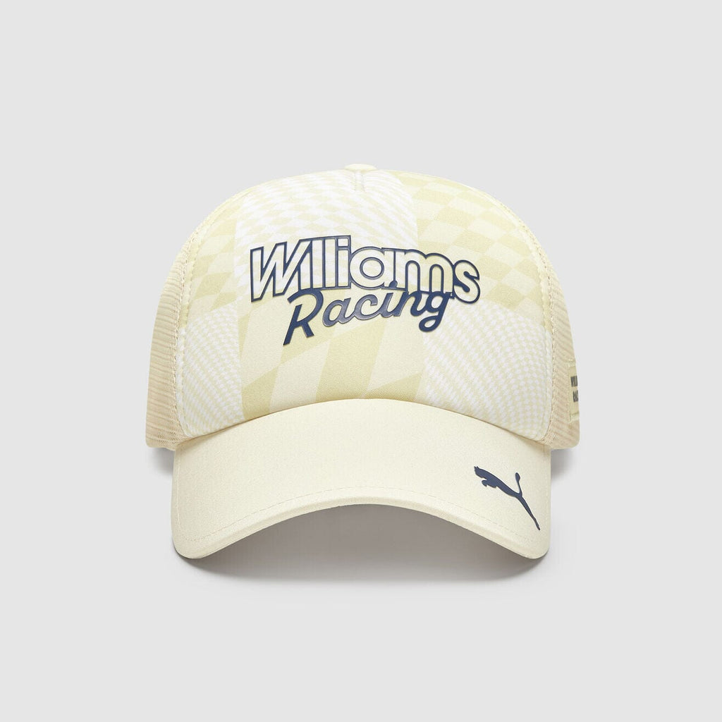 Williams Racing F1 Legacy Trucker Hat - Brown Hats Williams Racing 