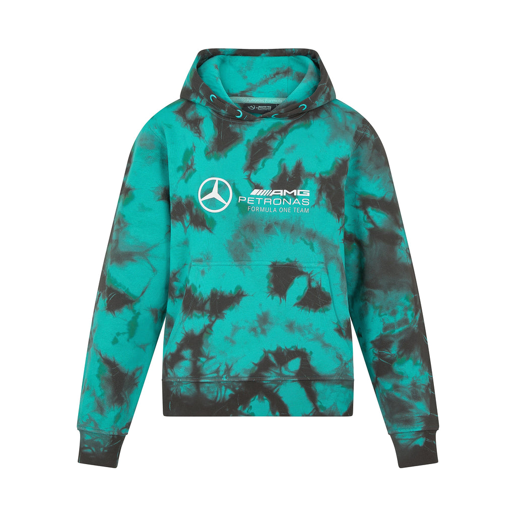 Mercedes AMG Petronas F1 Women's Tie Dye Hoodie Hoodies Mercedes AMG Petronas 