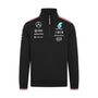 Mercedes AMG Petronas F1 2024 Men's 1/4 Zip Sweater - Black Sweaters Mercedes AMG Petronas 