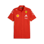 Scuderia Ferrari F1 2024 Team Button Down Shirt - Red Shirts Scuderia Ferrari 