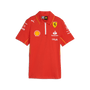 Scuderia Ferrari F1 2024 Women's Team Polo Shirt - Red Polos Scuderia Ferrari 