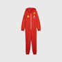 Scuderia Ferrari F1 2024 Kids Team Onesie - Youth Red Onesie Scuderia Ferrari 