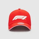 Formula 1 Tech Collection Puma F1 Kids Essentials Baseball Hat - Black/Red Hats Formula 1 Red 