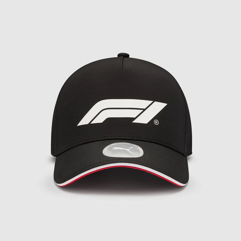 Formula 1 Tech Collection Puma F1 Kids Essentials Baseball Hat - Black/Red Hats Formula 1 